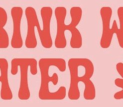 Bumper Sticker - Drink Weird Water